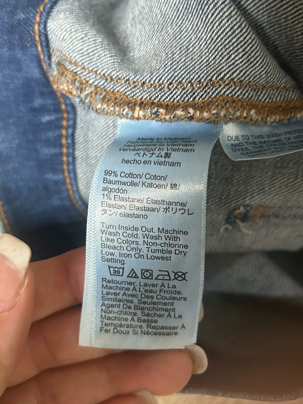 NWT J.Crew Factory High-Rise Utility Denim Shorts Blue Wash Minimalist Americana - Picture 5 of 10